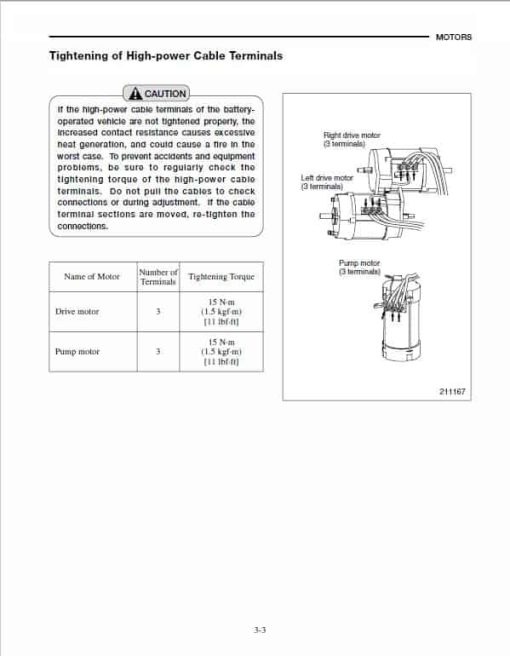 Mitsubishi FB16NT, FB18NT, FB20NT Forklift Lift Truck Service Manual - Image 5