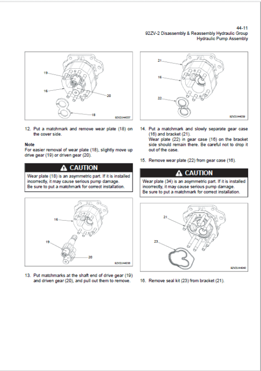 Kawasaki 92ZV-2 Wheel Loader Service Manual - Image 3