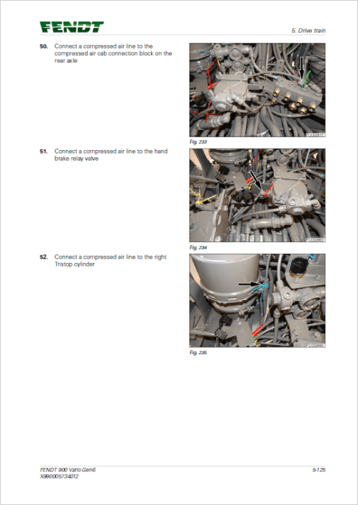 Fendt 930, 933, 936, 939, 942 Vario Gen6 Tractors Workshop Repair Manual - Image 5