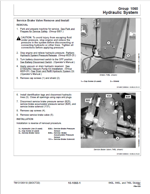 John Deere 640L, 648L, 748L Skidder Repair Manual (S.N C666893 - C690813 ) - Image 5