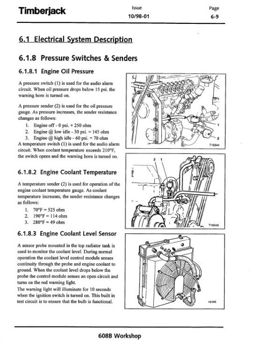 Timberjack 608B Carriers Service Repair Manual (987327 and Up) - Image 5