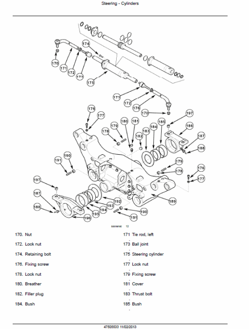 New Holland T7510, T7520, T7530, T7540, T7550 Tractor Service Manual - Image 5