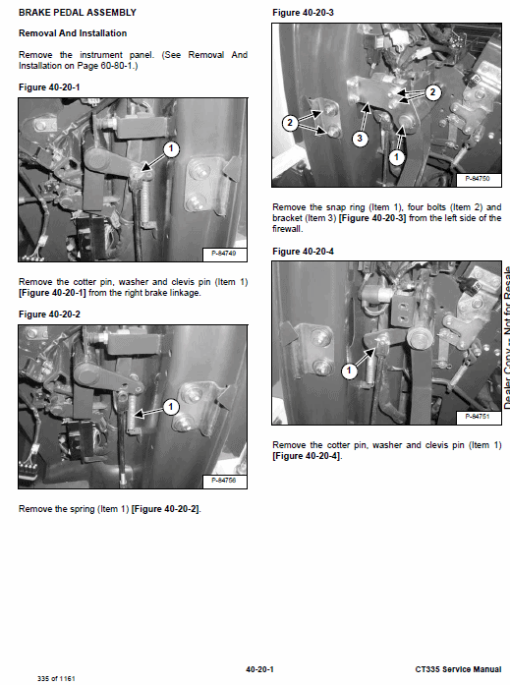 Bobcat CT335 Compact Tractor Service Manual - Image 5