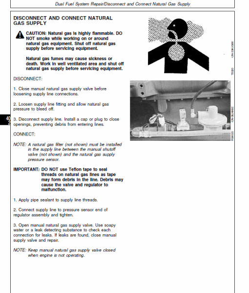 John Deere 400 Series Type 6076AFD Dual Fuel Engines Technical Manual (CTM93) - Image 6