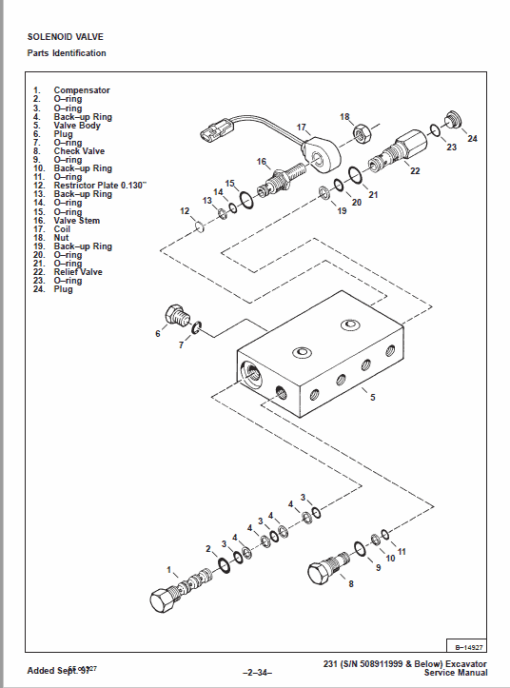 Bobcat X231 Excavator Service Manual - Image 5