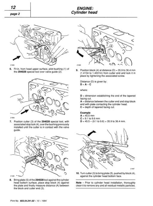 Fiat 50-90, 60-90, 70-90, 80-90, 90-90, 100-90 Tractor Service Manual - Image 5