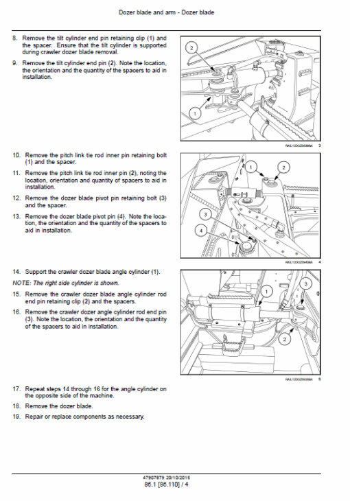 New Holland D180C Tier 2 & Tier 3 Dozer Service Manual - Image 5