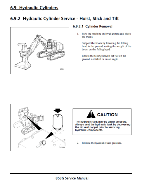 John Deere 853G Feller Buncher Service Repair Manual (SN 003001 – 003083) - Image 5