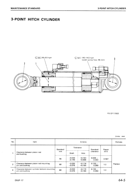 Komatsu D57F-17 Dozer Service Manual - Image 4