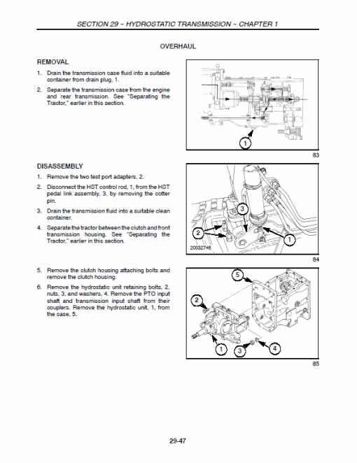 New Holland TC29D, TC33D Tractor Service Manual - Image 4