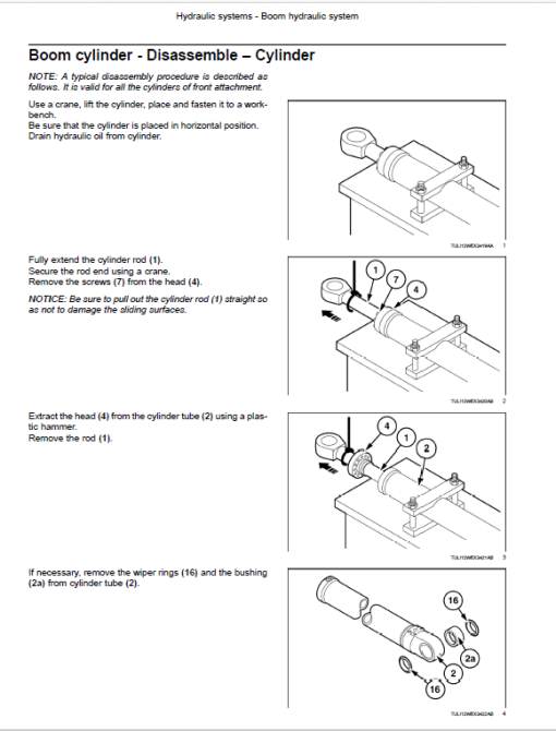 Case WX148 Wheeled Excavator Service Manual - Image 6