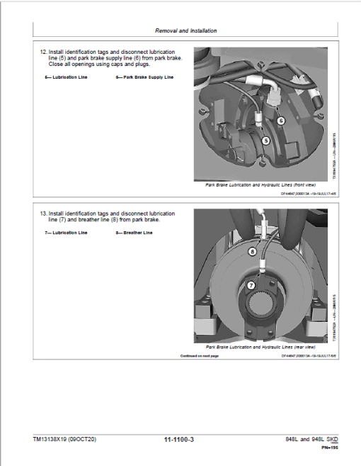 John Deere 848L, 948L Skidder Repair Technical Manual (S.N F666893 - F690813) - Image 5