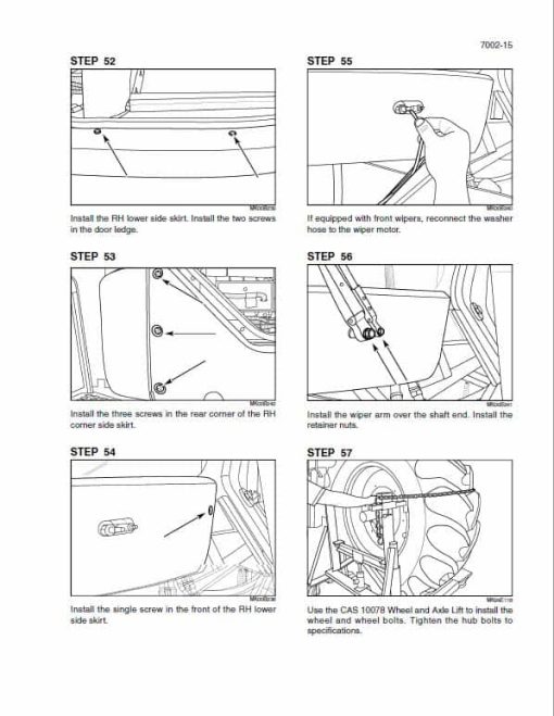 Case STX280, STX330, STX380, STX430, STX480, STX530 Steiger Tractor Service Manual - Image 5