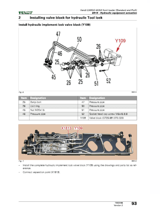 Fendt 3X, 4X, 5X Front Loader Service Manual - Image 5