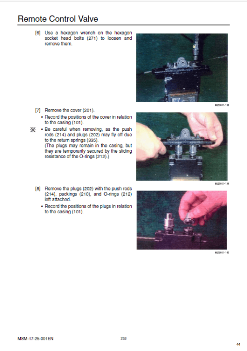 Sumitomo SH135X-3B Hydraulic Excavator Repair Service Manual - Image 5