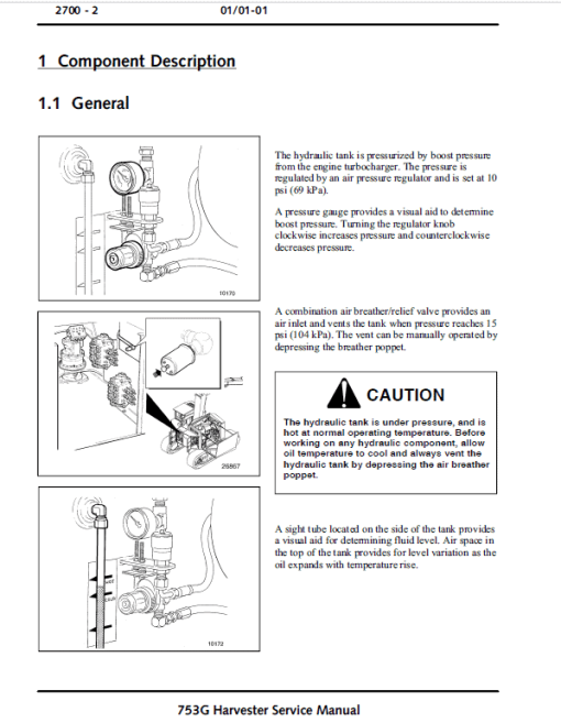 John Deere 753G Tracked Harvester Repair Technical Manual (S.N 002045 – 002063) - Image 6