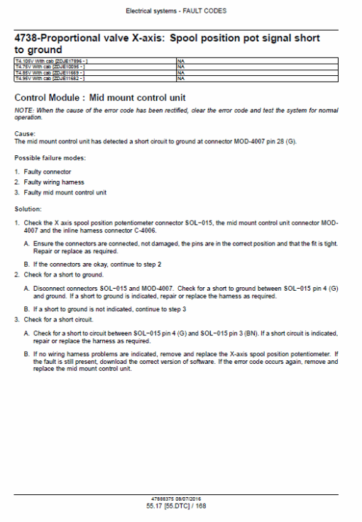 New Holland T4.75V, T4.85V, T4.95V, T4.105V Tier 3 Tractor Manual - Image 5