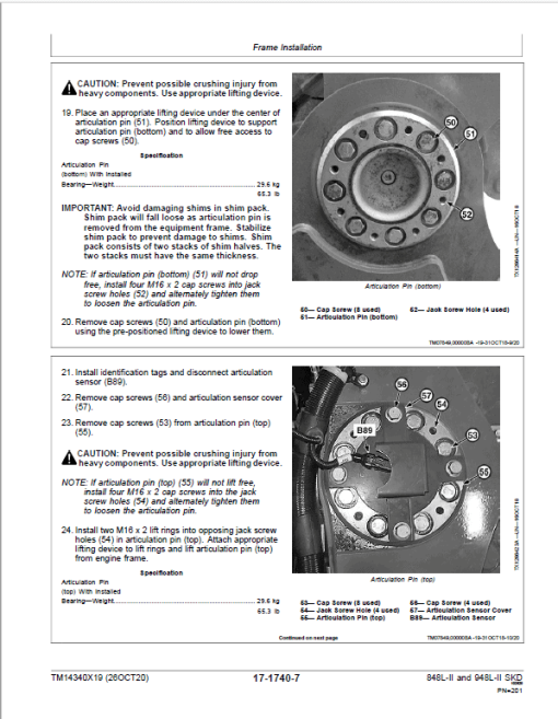 John Deere 848L-II, 948L-II Skidder Repair Technical Manual (S.N C690814 & D690814 - ) - Image 5