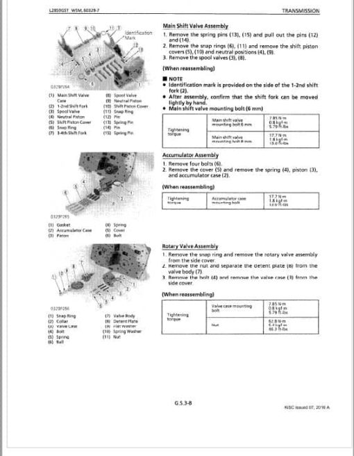 Kubota L2250, L2550 GST, L28250 GST, L3250 Tractor Workshop Repair Manual - Image 5