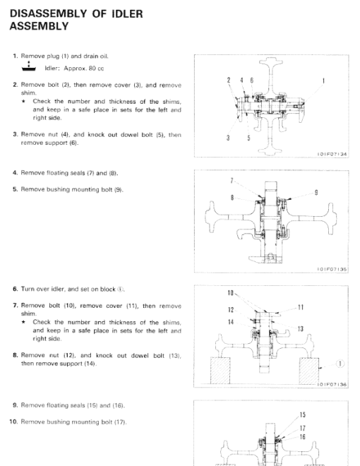 Komatsu D20PL-7, D20PLL-7, D20AG-7, D20P-7, D20PG-7A Dozer Manual - Image 5