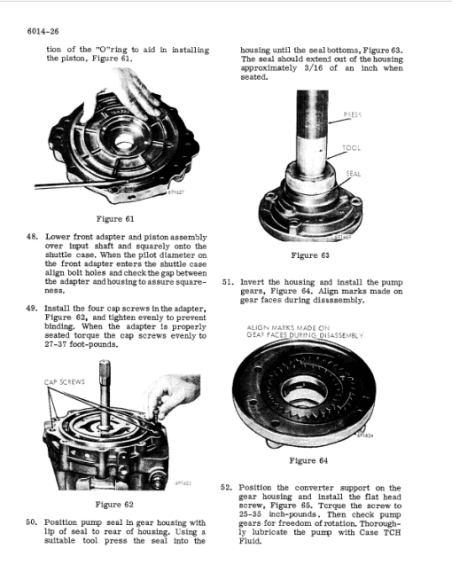 Case 310G, 350 Crawler Dozer Service Manual - Image 5