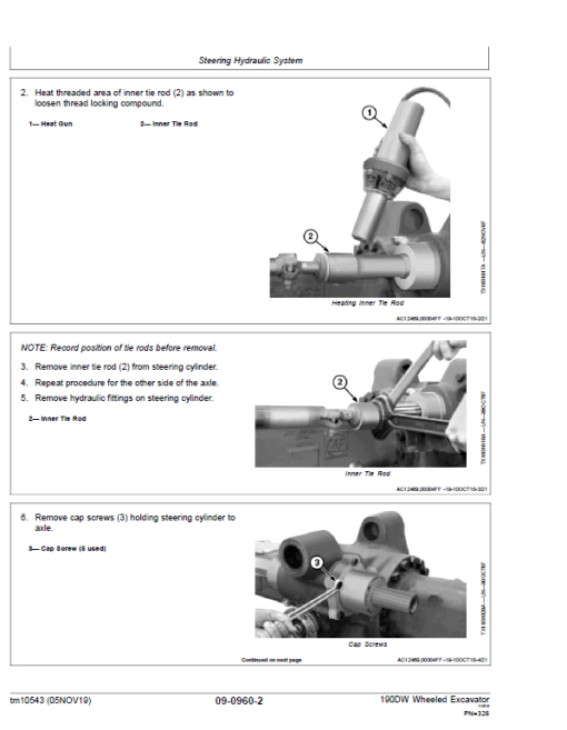 John Deere 190DW Wheeled Excavator Repair Technical Manual - Image 5