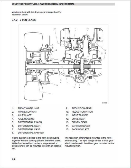 CAT 2P5000, 2P5500, 2P6000, 2P6500, 2P7000 Lift Truck Service Manual - Image 5