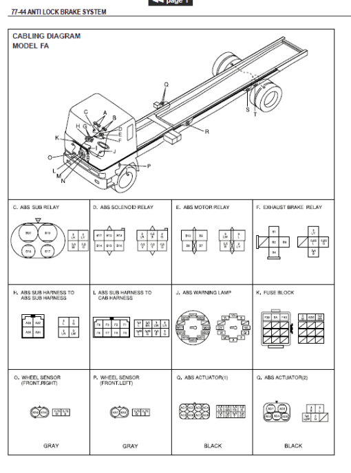 Hino Truck FA4J, FB4J Year 2001 Repair Manual (FA, FB) - Image 3