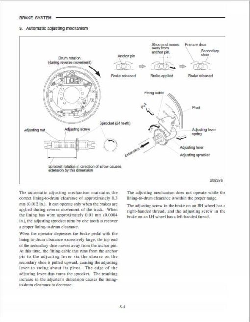 Mitsubishi FGC15K, FGC18K, FGC20K, FGC20K HO Forklift Service Manual - Image 4