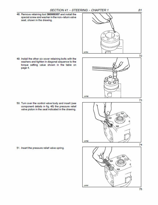 New Holland TL70, TL80, TL90, TL100 Tractor Service Manual - Image 5