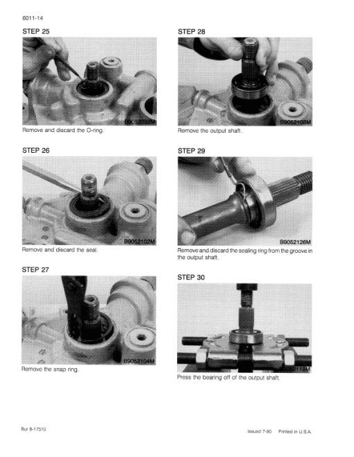 Case 550 Crawler Dozer Service Manual - Image 5