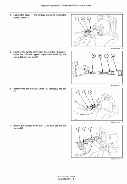 New Holland TD65F, TD75F, TD85F Tractor Service Manual - Image 5