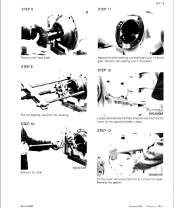 Repair Manual, Service Manual, Workshop Manual