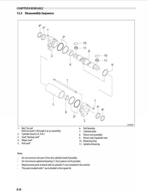 CAT C4000, C5000, C5500, C6000, C6500 Lift Truck Service Manual - Image 5