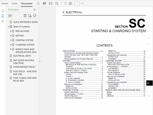 Nissan Murano Z50 2005 -2008 Repair Manual - Image 6