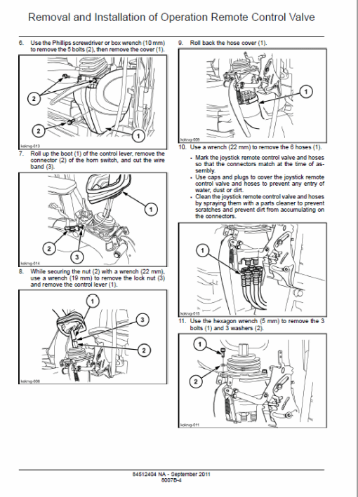 Case CX470C Crawler Excavator Service Manual - Image 5