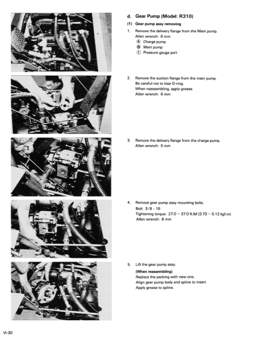 Kubota R310, R310B, R410, R410B Wheel Loader Workshop Manual - Image 5