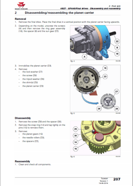 Massey Ferguson 7719, 7720, 7722, 7724, 7726 Tractor Service Manual - Image 5