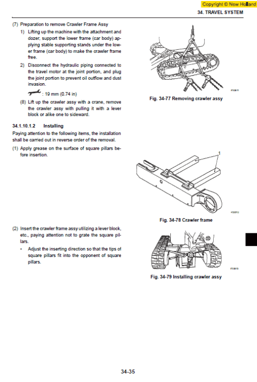 New Holland E18SR Mini Excavator Repair Service Manual - Image 5