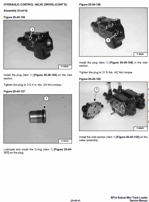 Bobcat MT50 Mini Loader Service Manual - Image 5