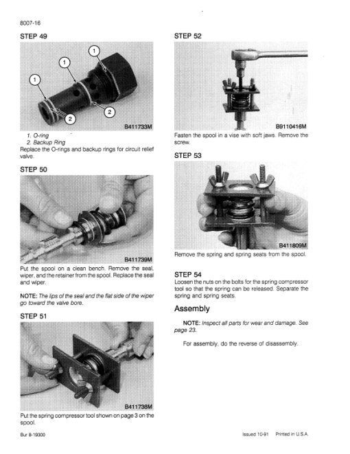 Case 850E, 855E Crawler Dozer Service Manual - Image 5