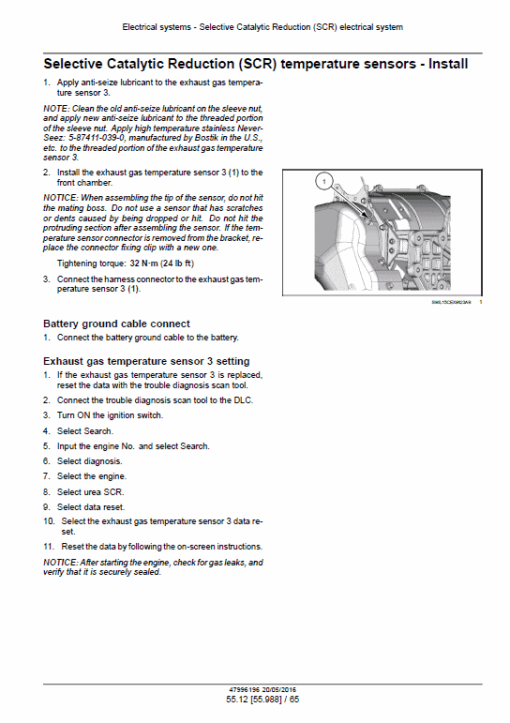 Case CX180D Crawler Excavator Service Manual - Image 5