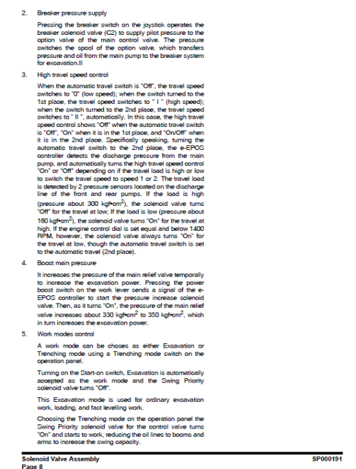 Doosan Daewoo DX420LC Excavator Service Manual - Image 6