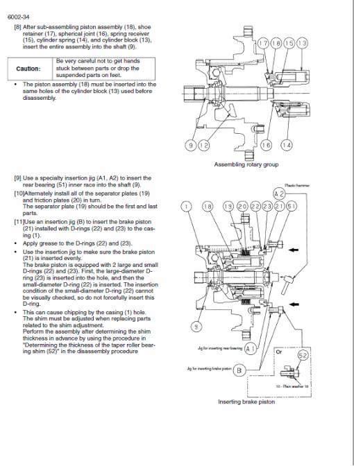 Case CX350B, CX370B Crawler Excavator Service Manual - Image 5