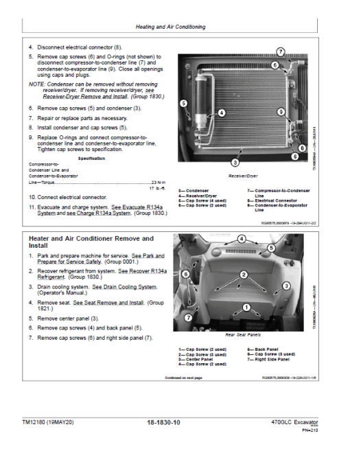 John Deere 470GLC Excavator Repair Technical Manual (S.N after E470001 -) - Image 5