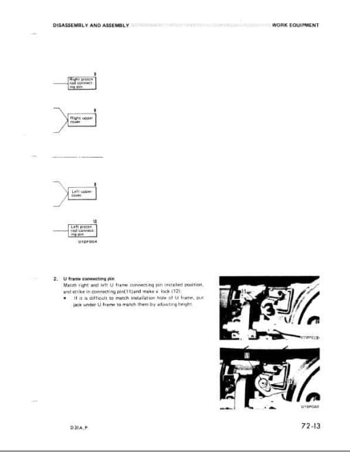 Komatsu D31A-16, D31P-16 Dozer Service Manual - Image 5