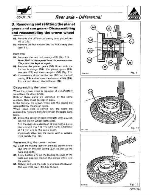 AGCO Allis 9735, 9745 Tractors Service Manual - Image 5