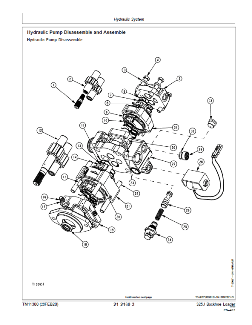 John Deere 325J Backhoe Loader Repair Technical Manual - Image 5