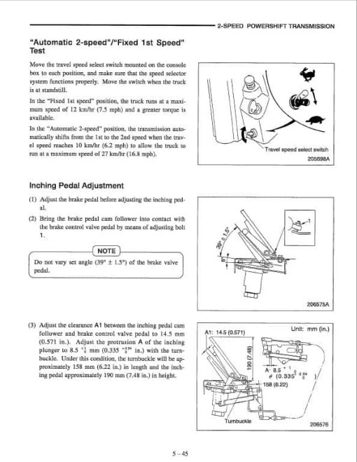 CAT DP80, DP90 Forklift Lift Truck Service Manual - Image 5