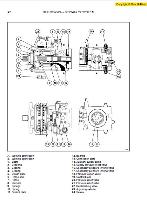 New Holland MH5.6, MH City and MH Plus Excavator Manual - Image 3